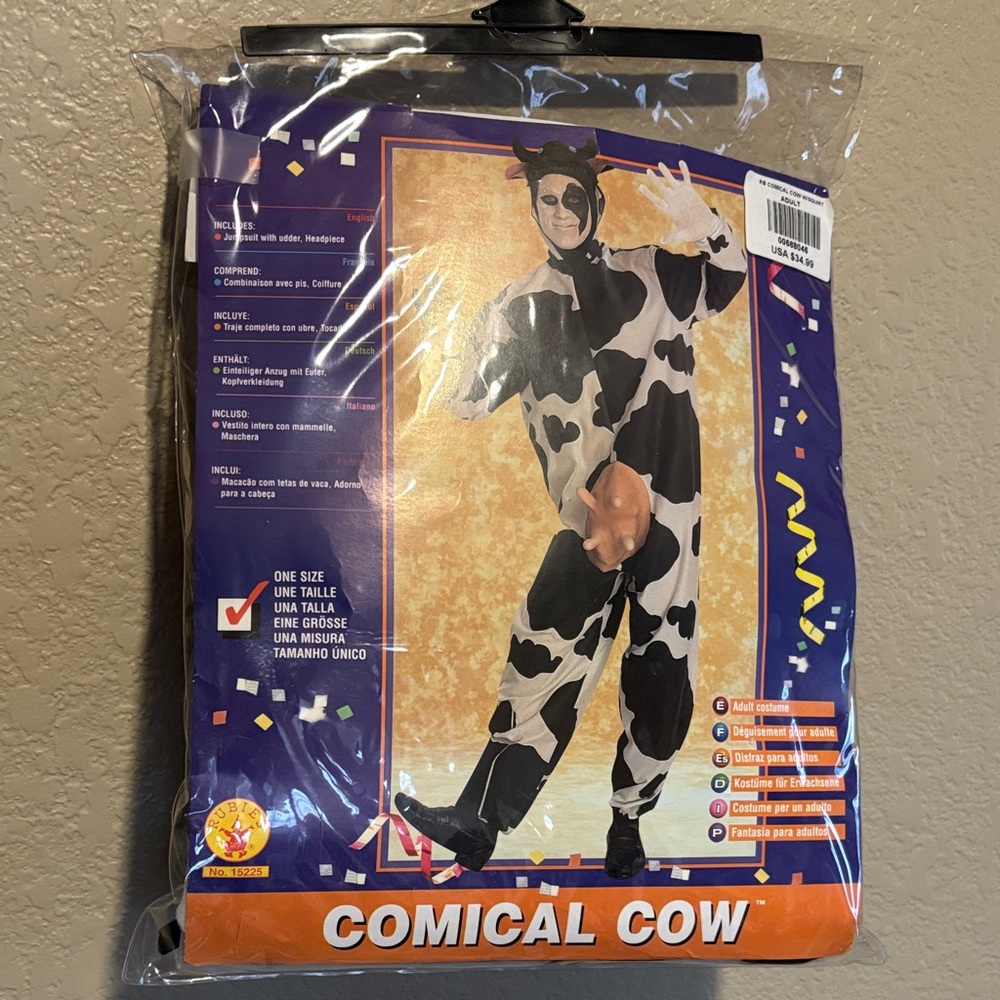 Comical Cow Adult Costume